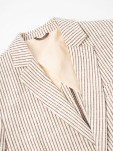 IMPERIAL Giacca da abito leggera rigata JZ1EDDW Ecrumarrone (3)
