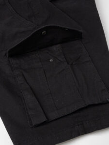 ONLY&SONS Bermuda in cotone con tasconi MIKE 22021459 Black (2)