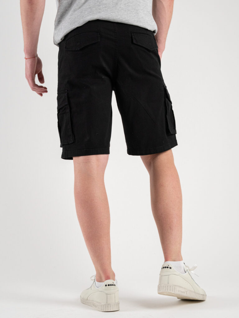 ONLYSONS Bermuda in cotone con tasconi MIKE 22021459 Black 7 ONLY&SONS ONLY&SONS Bermuda in cotone con tasconi MIKE 22021459 Black