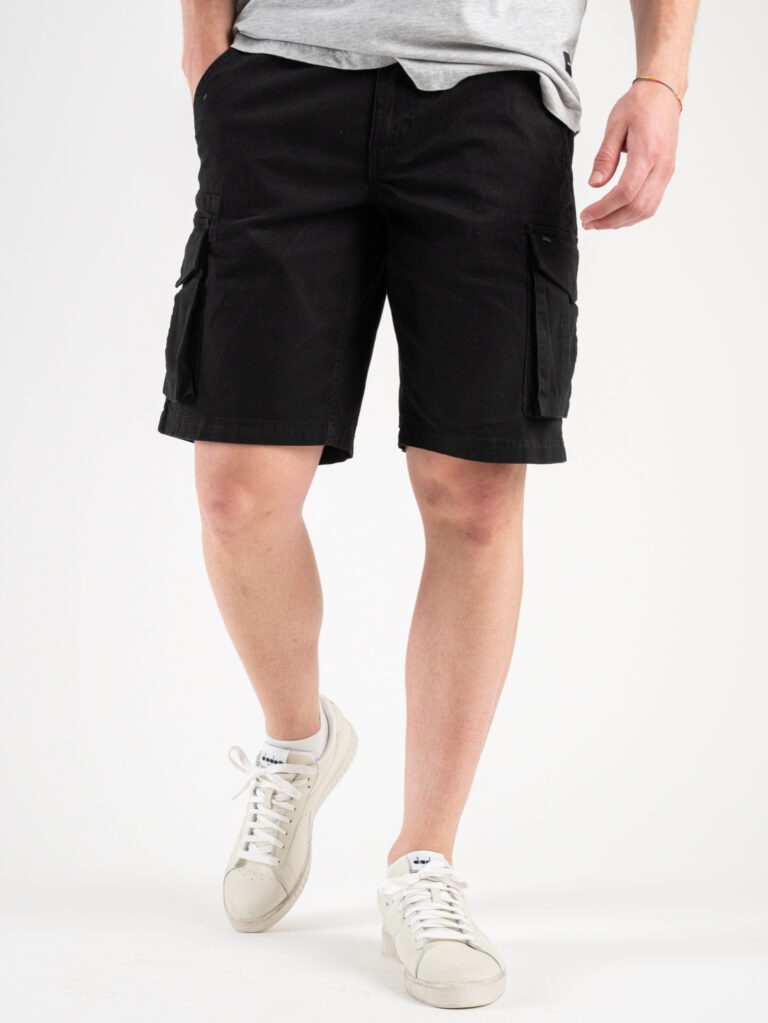 ONLYSONS Bermuda in cotone con tasconi MIKE 22021459 Black 9 ONLY&SONS ONLY&SONS Bermuda in cotone con tasconi MIKE 22021459 Black