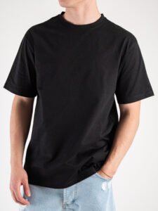 ONLY&SONS T-shirt basica over in cotone FRED 22022532 Black (1)