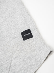 ONLY&SONS T-shirt in cotone con fondo stondato MATT 22002973 Light Grey Melange (2)