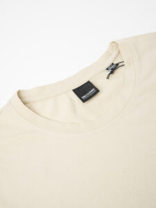 ONLY&SONS T-shirt in cotone con fondo stondato MATT 22002973 Pelican (1)