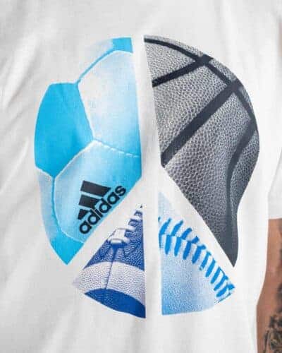 ADIDAS T shirt HE4827 White 6 ADIDAS ADIDAS T-shirt HE4827 White