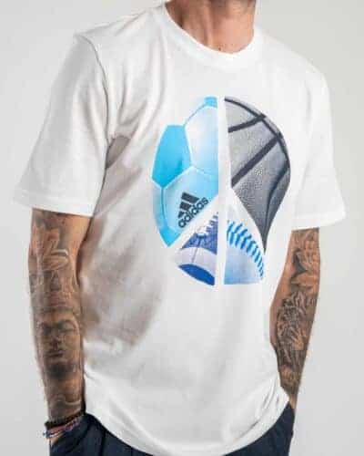 ADIDAS T shirt HE4827 White 7 ADIDAS ADIDAS T-shirt HE4827 White