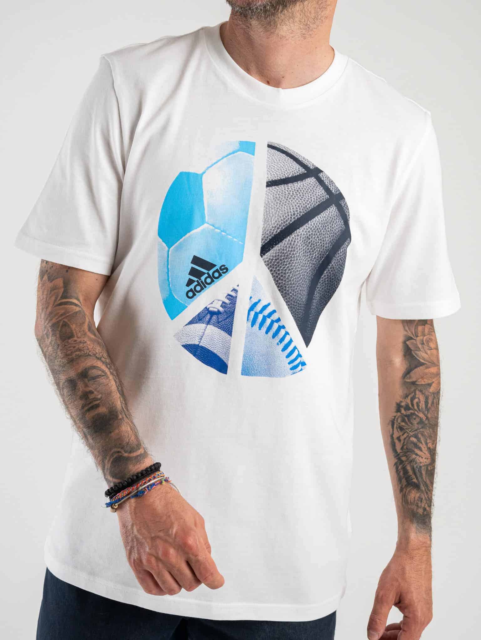 ADIDAS T shirt HE4827 White Prezzo 29 60 Estasi Fashion