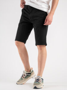 BL.11 Bermuda chinos in cotone SANTACRUZ Nero (4)