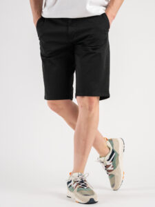BL.11 Bermuda chinos in cotone SANTACRUZ Nero (5)
