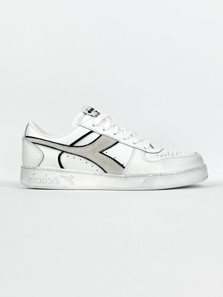 DIADORA Magic Basket Low Icona Leather White2 DIADORA DIADORA Magic Basket Low Icona Leather White