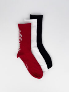 ONLY & SONS Pack 3 calze tg. unica in spugna KELLOGGS 22022223 Black+Red+White3