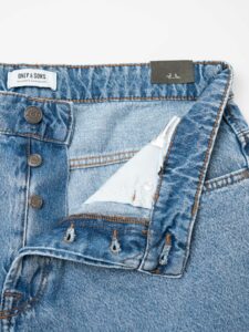 ONLY&SONS Bermuda basico in jeans AVI 22021908 Azzurro (8)