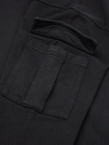 ONLY&SONS Felpa garzata con cappuccio e tasca sulla manica KOLTON 22021745 Black (1)