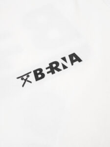 BERNA T-shirt basica con logo fronteretro e fondo curvo 223123 Ottico (1)