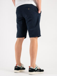 BL11 Bermuda leggero misto cotonelino con coulisse GOLF Blu (5)