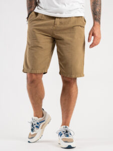 BL11 Bermuda leggero misto cotonelino con coulisse GOLF Deserto (3)