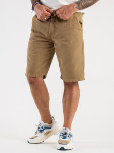 BL11 Bermuda leggero misto cotonelino con coulisse GOLF Deserto (7)