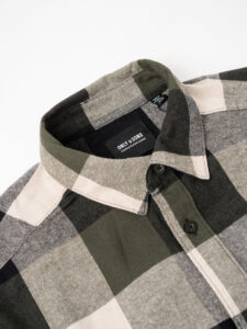 ONLY&SONS Camicia in flanella a quadri GUDMUND LS 3T 22020301 Forest Night (1)