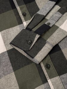 ONLY&SONS Camicia in flanella a quadri GUDMUND LS 3T 22020301 Forest Night (2)