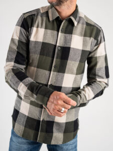 ONLY&SONS Camicia in flanella a quadri GUDMUND LS 3T 22020301 Forest Night (4)