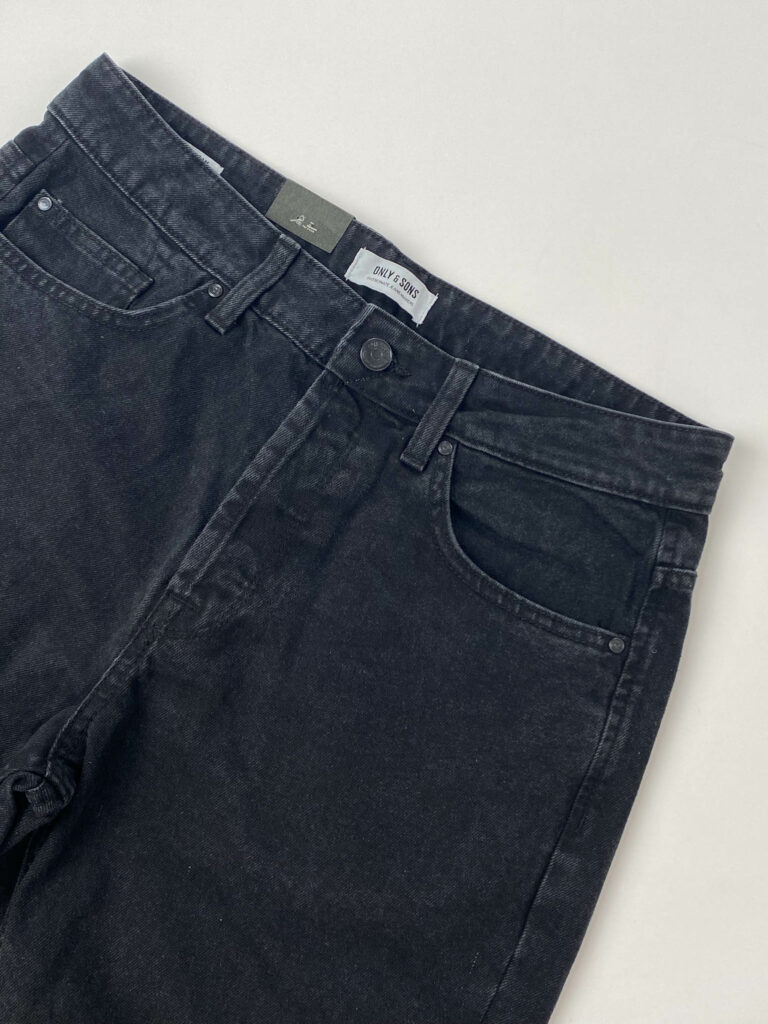 ONLYSONS Jeans basico cropped senza rotture AVI BEAM 22022962 Black Denim 1 1 ONLY&SONS ONLY&SONS Jeans basico cropped senza rotture AVI BEAM 22022962 Black Denim