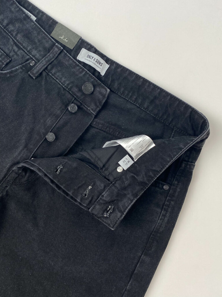 ONLYSONS Jeans basico cropped senza rotture AVI BEAM 22022962 Black Denim 2 1 ONLY&SONS ONLY&SONS Jeans basico cropped senza rotture AVI BEAM 22022962 Black Denim