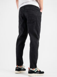 ONLY&SONS Jeans basico cropped senza rotture AVI BEAM 22022962 Black Denim (3)