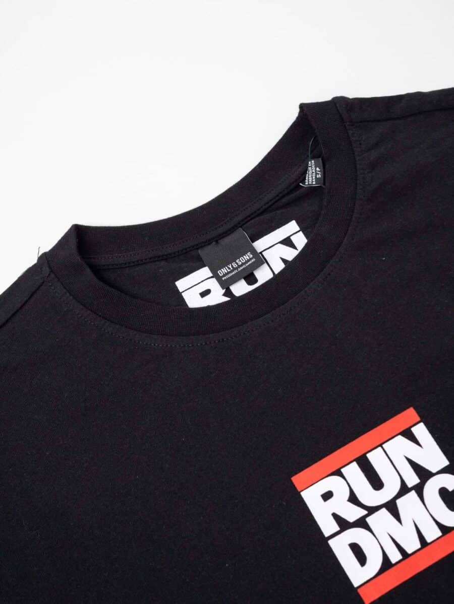 ONLY&SONS T-shirt in cotone con stampa fronte/retro FRED RLX RUN 22023073 Black
