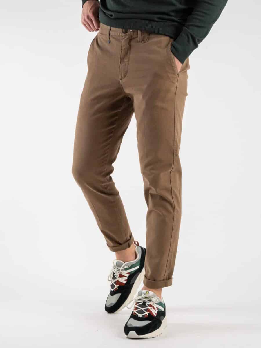 BL11 Pantalone chinos slim A/I Cammello