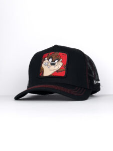 CAPSLAB Cappellino Looney Tunes patch rossa TAZ nero2