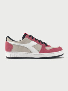 DIADORA Magic Basket Low Suede WN White:Tea Rose:Black2