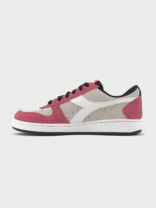 DIADORA Magic Basket Low Suede WN White:Tea Rose:Black3