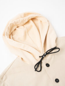 IMPERIAL Giacchetta sportiva leggera da mezza stagione con cappuccio CA49EBOL Beige (8)