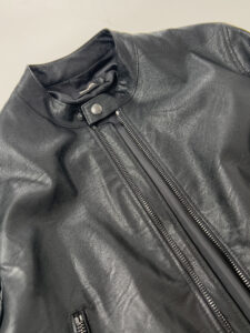 IMPERIAL Giubbino in ecopelle con zip e tasche frontali U3025542 Nero (1)