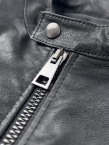 IMPERIAL Giubbino in ecopelle con zip e tasche frontali U3025542 Nero (5)