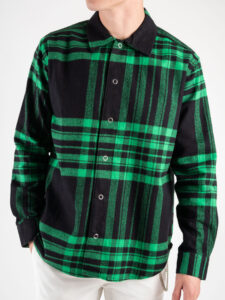 ONLY&SONS Camicia in flanella a quadri con bottoni a pressione TABB 22022991 Jelly Bean (1)