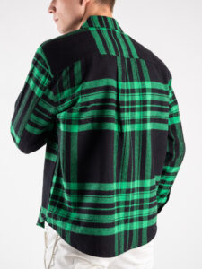 ONLY&SONS Camicia in flanella a quadri con bottoni a pressione TABB 22022991 Jelly Bean (4)