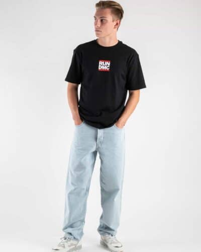 ONLYSONS Jeans baggy basico chiaro RELAX 22023253 Blue Denim 2 ONLY&SONS ONLY&SONS T-shirt in cotone con stampa fronte/retro FRED RLX RUN 22023073 Black