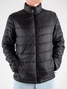 ONLY&SONS Piumino primo peso con zip e tasche CARVEN 22023051 Black (5)