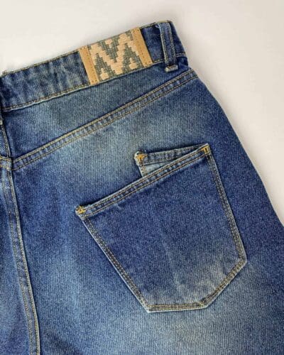 OVER D Jeans cropped senza rotture D09 Blu 4 1 OVER-D OVER-D Jeans cropped senza rotture D09 Blu