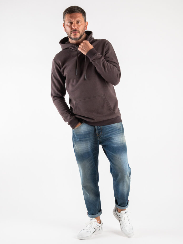 OVER-D Jeans cropped senza rotture D09 Blu - immagine 2