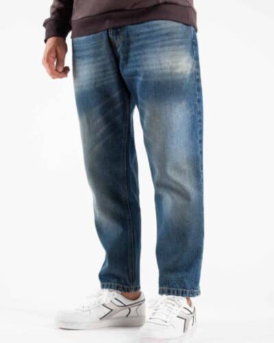 OVER D Jeans cropped senza rotture D09 Blu 7 OVER-D OVER-D Jeans cropped senza rotture D09 Blu