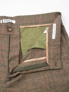OVER-D Pantalone in fantasia quadri P35 (1)