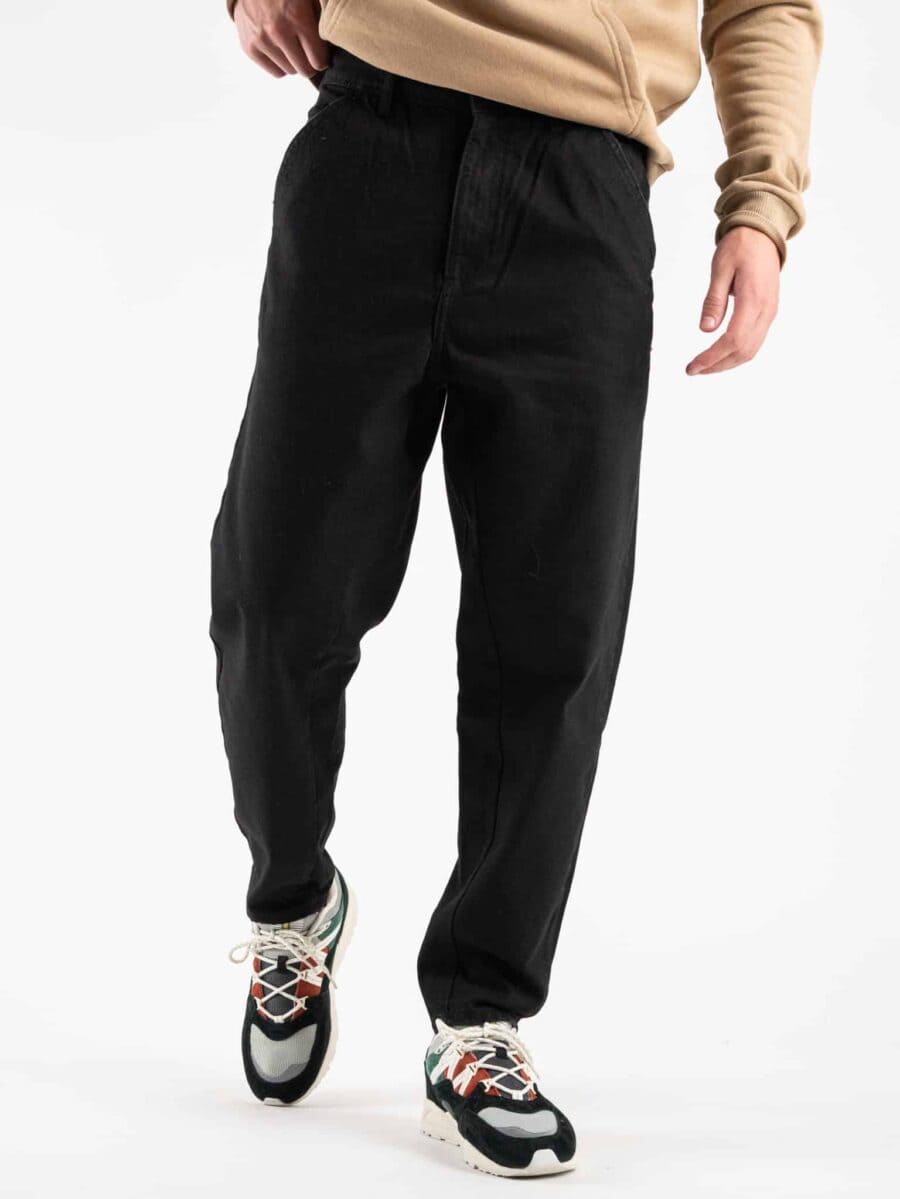 PONT DENIM Jeans loose senza rotture ARENAL 99 Nero