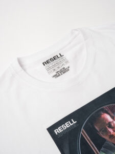 RESELL T-shirt in cotone con stampa BREAKING BAD 403 bianco (2)
