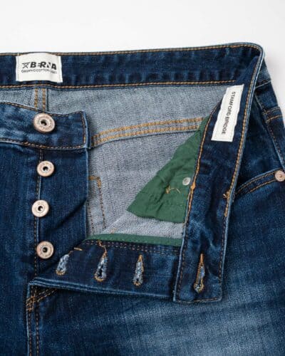 BERNA Jeans basico lavaggio scuro leggermente sfumato senza rotture 223034 Blu 6 BERNA BERNA Jeans basico lavaggio scuro leggermente sfumato senza rotture 223034 Blu