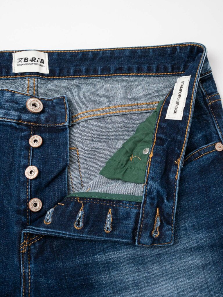 BERNA Jeans basico lavaggio scuro leggermente sfumato senza rotture 223034 Blu 6 BERNA BERNA Jeans basico lavaggio scuro leggermente sfumato senza rotture 223034 Blu