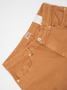 BERNA Jeans carrot rotture 220313 Caffelatte (6)