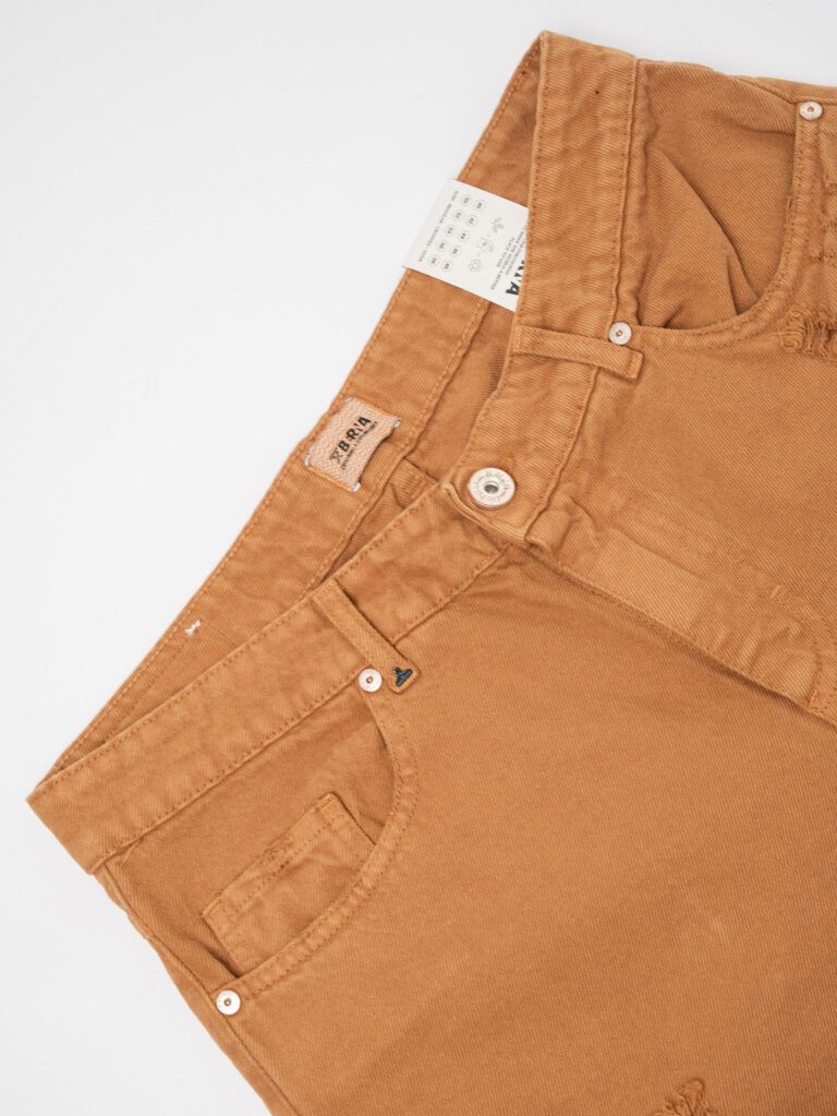 BERNA Jeans carrot rotture 220313 Caffelatte 6 BERNA BERNA Jeans carrot rotture 220313 Caffelatte