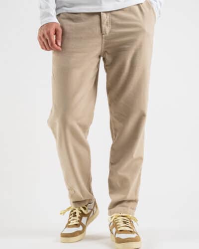 BERNA Pantalone morbido in cotone con pinces 223188 Coloniale 3 Saldi