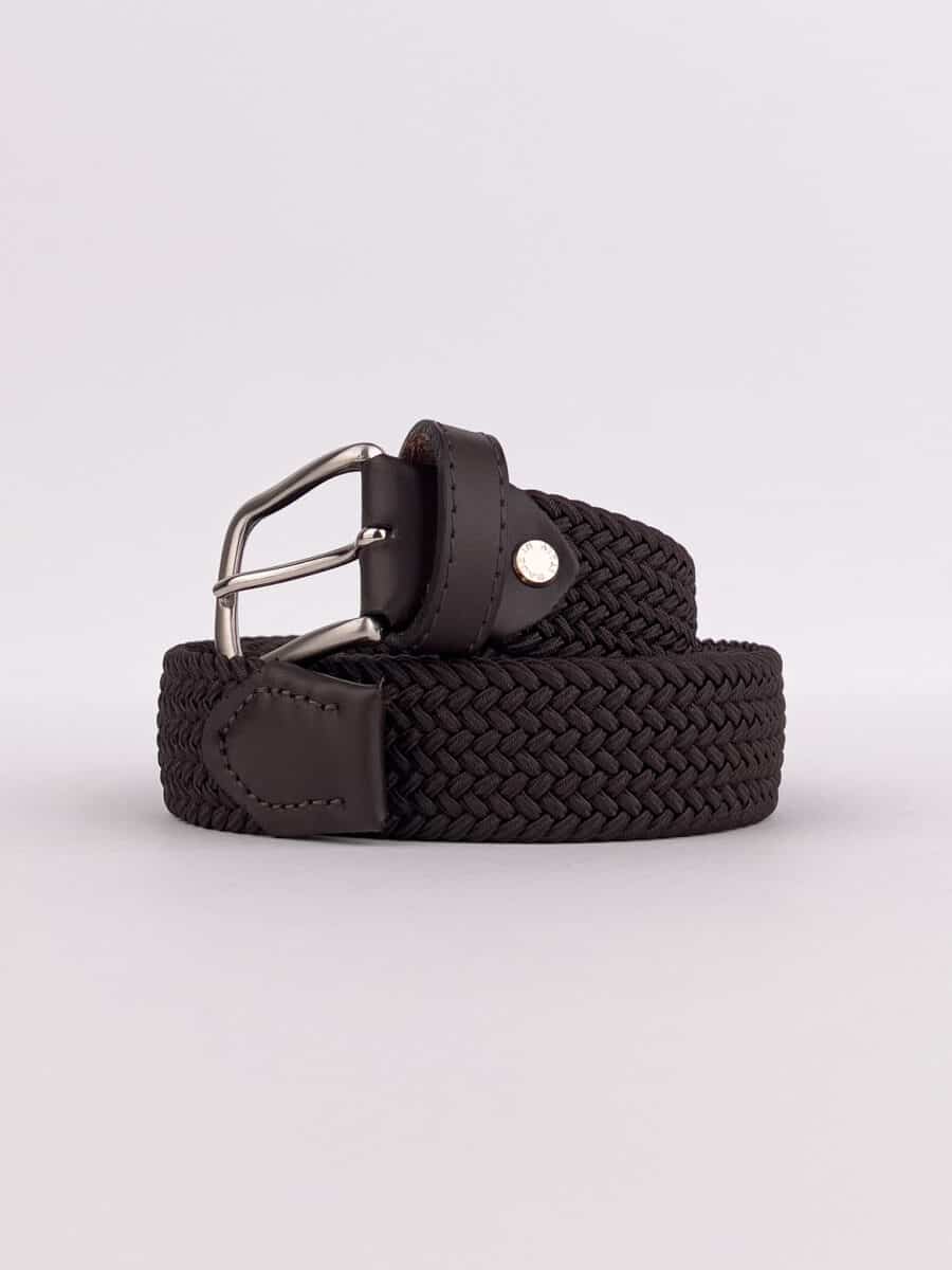 BL11 Cintura basica in tessuto elasticizzato ELASTPELLE Moro